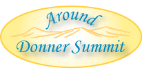 logo saying Around Donner Summit