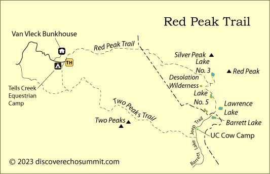 Red Peak Trail, El Dorado National Forest, CA