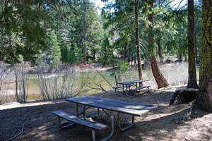 Photo of China Flat picnic area, Eldorado National Forest, CA