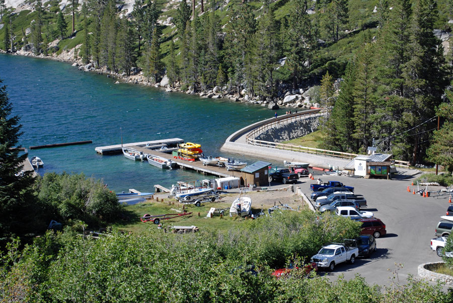 Photo of Echo Chalet marina, Echo Lakes, El Dorado County, California