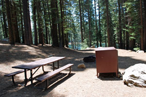 Jones Fork Campground, Union Valley Reservoir, Crystal Basin, CA