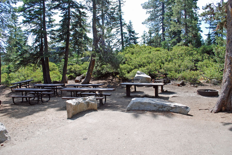 Red Fir campground, Loon Lake, Crystal Basin, California