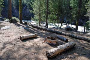 Big Silver Group Campground, Union Valley Reservoir, Eldorado National Forest, CA