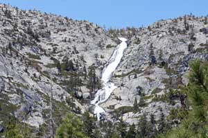 Photo of Horsetail Falls, Eldorado National Forest, CA